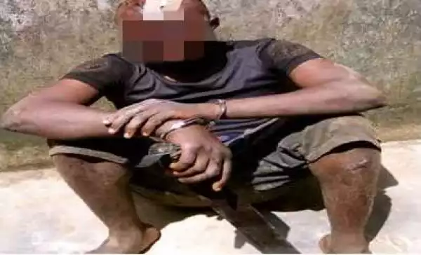Panic in Community as Man Holds Cutlass to Father